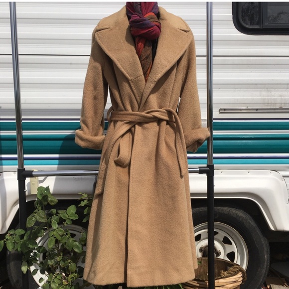 Vintage Jackets & Blazers - Vintage Briny Marlin Wool Blanket Coat
